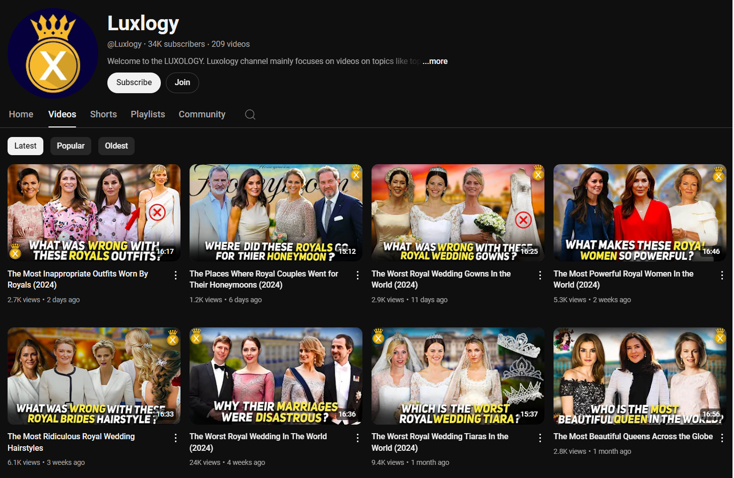Luxury channel