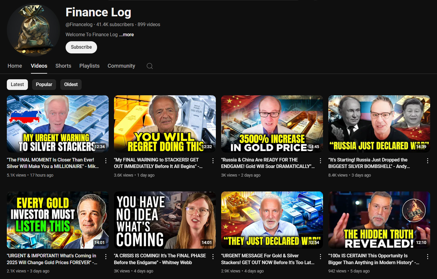 Finance & Markets channel